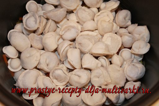 Пельмени в мультиварке