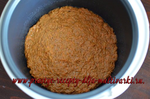 Морковная коврижка
