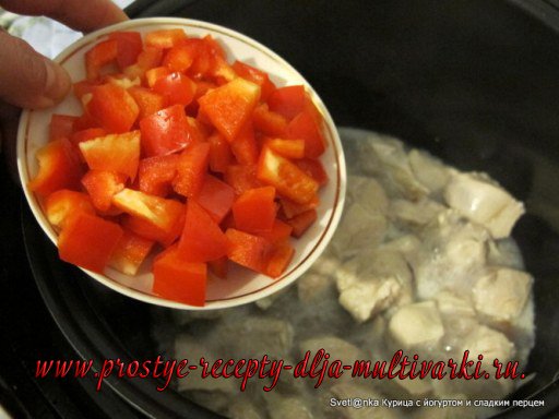 Диетическая курица в мультиварке