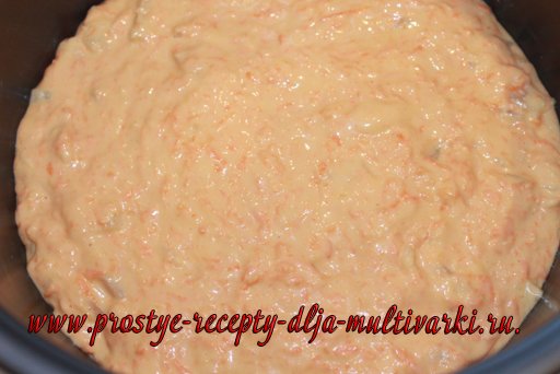 Морковный пирог с ананасами