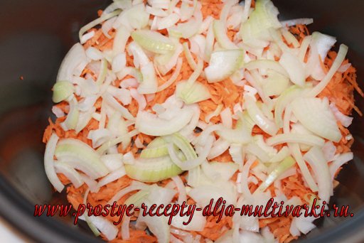 Тушеная курица в мультиварке