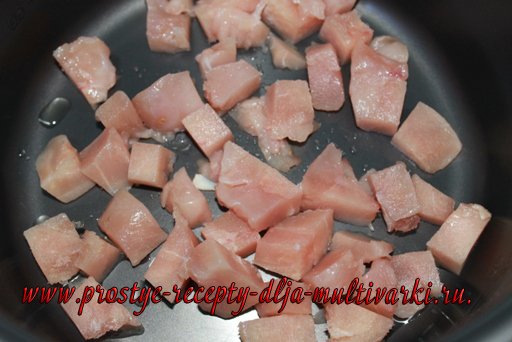 Омлет с курицей
