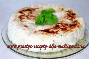 Омлет в мультиварке