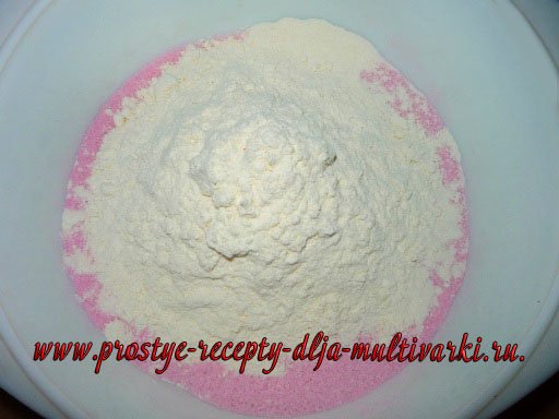 Рецепт пирога из киселя в мультиварке Рецепт пирога из киселя в мультиварке