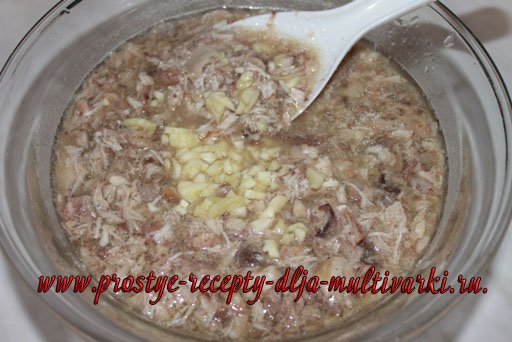 Сальтисон из курицы в мультиварке