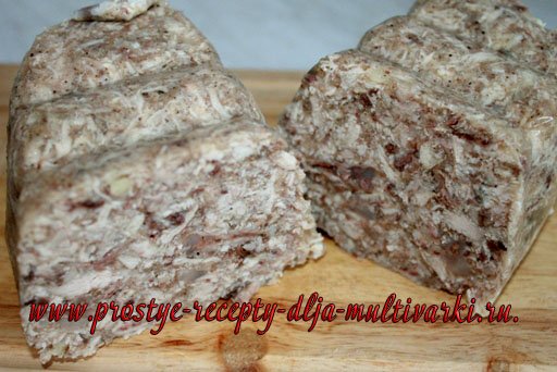 Сальтисон из курицы в мультиварке