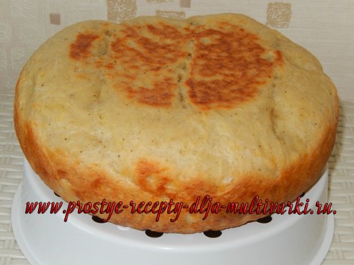 Сырный хлеб в мультиварке. Пошаговый рецепт с фото.