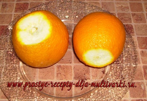 Апельсиновый морс в мультиварке