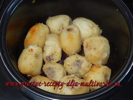Фаршированный картофель