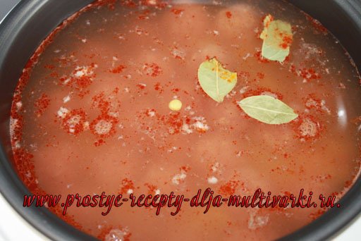 Суп из чечевицы с фрикадельками в мультиварке