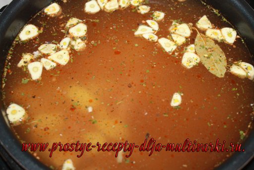 Суп харчо в мультиварке – скороварке