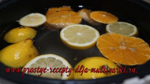 Рецепт лимонада в мультиварке