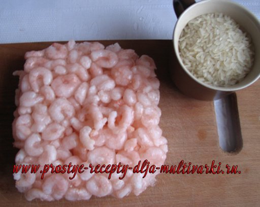 Рис с грибами и креветками рецепт с фото